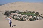 O oásis de Huacachina, no Peru